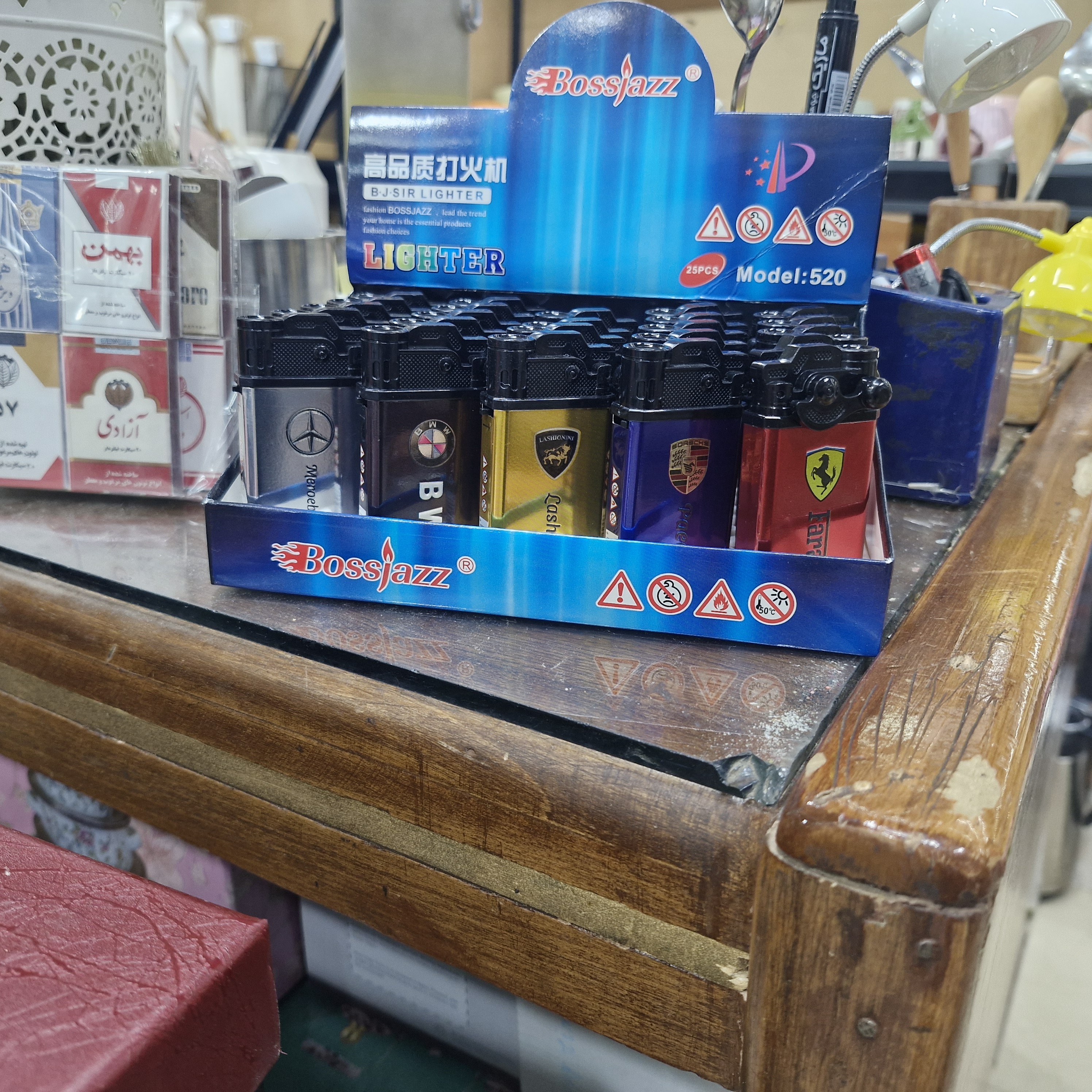 فندک اتمی طرح برند ماشین ها