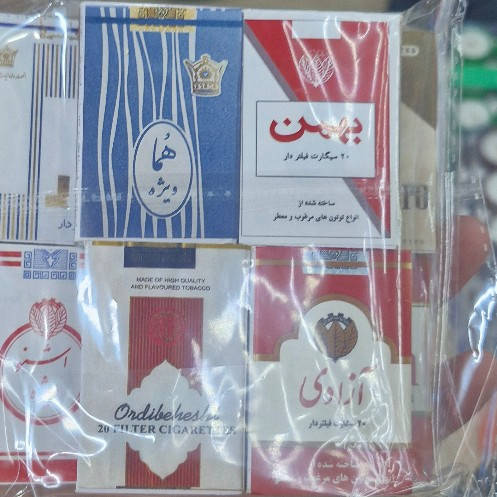 کبریت دکوری طرح دخانیات بسته 10 تایی