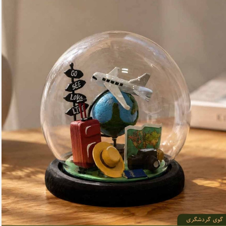 گوی شیشه ای مشاغل طرح گردشگری تورلیدر